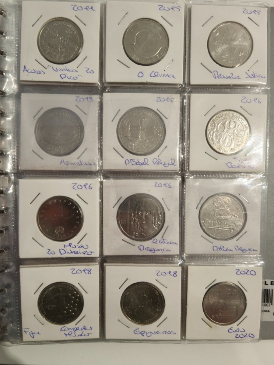 Set Moedas Comemorativas Portuguesas
