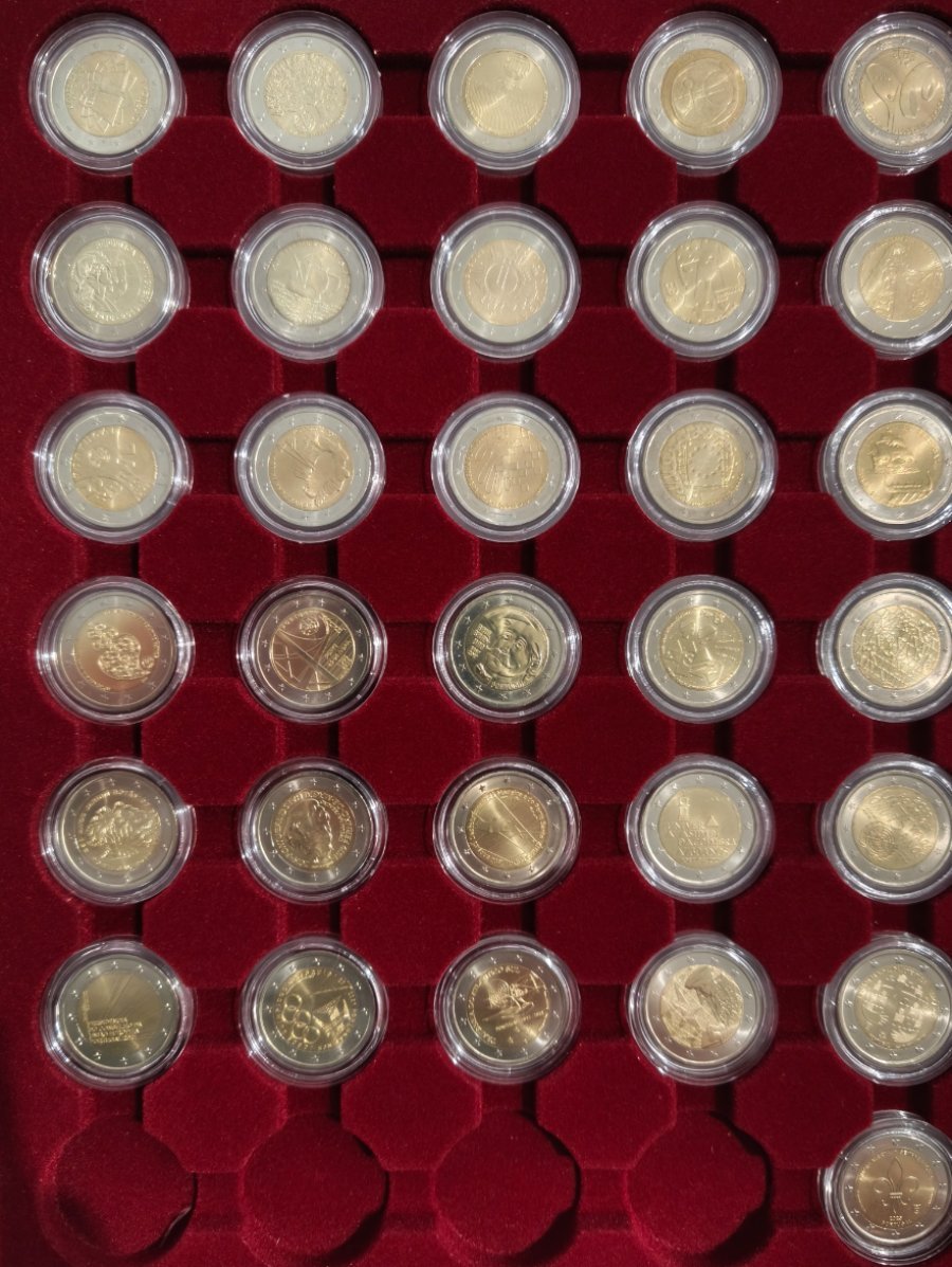 Coleção Moedas de 2 euros Portugal UNC