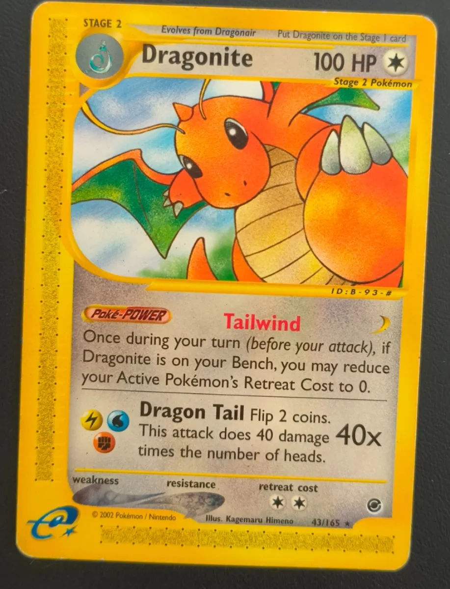Dragonite #43 Expedition Base Set