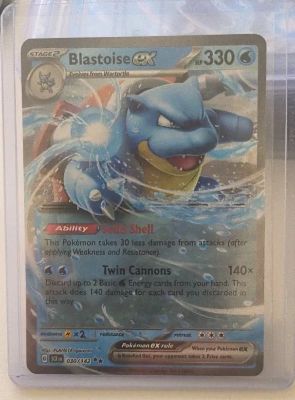 Blastoise ex