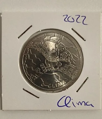 Moeda 5 euros, O clima 2022