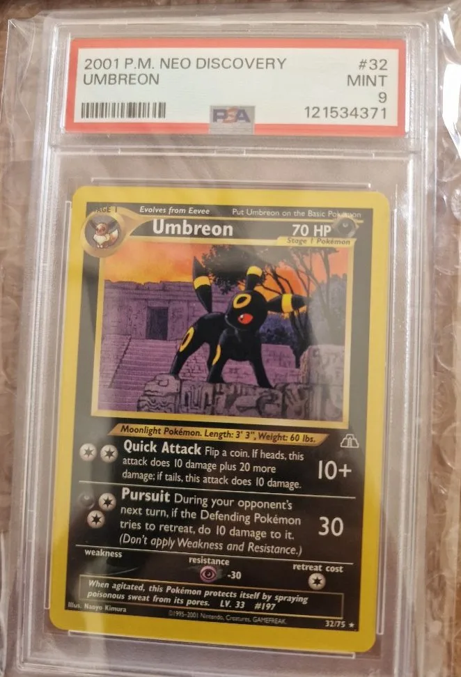 Umbreon Neo Descovery - PSA 9