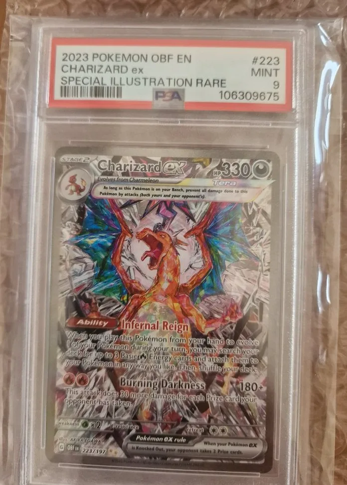 Charizard ex - PSA 9